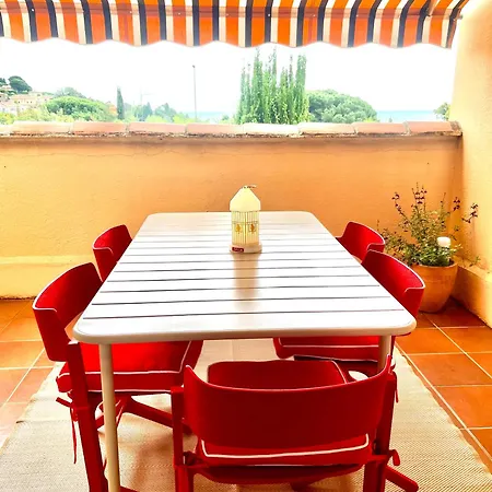 Pramousquier -vue - 3 Pieces - Renove A Neuf 公寓 *